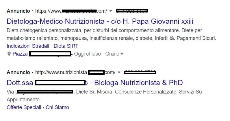 Come impostare una campagna Google Ads search