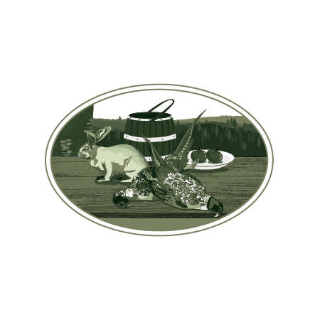 Logo Trattoria dei cacciatori Doppioslash
